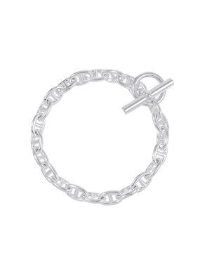 Hermes Bracelet Chaine D'ancre TPM 22 Links Silver